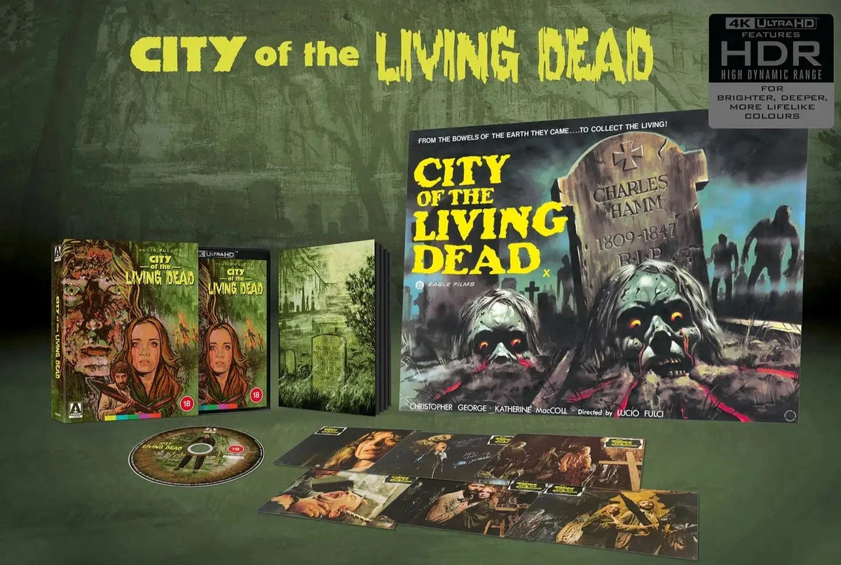 City of the Living Dead (4K UHD, Limited Edition, Region Free/B)