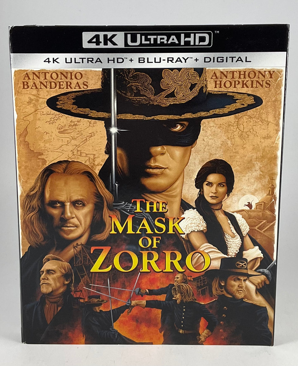 The Mask of Zorro w/ SLIP (4K UHD) USED