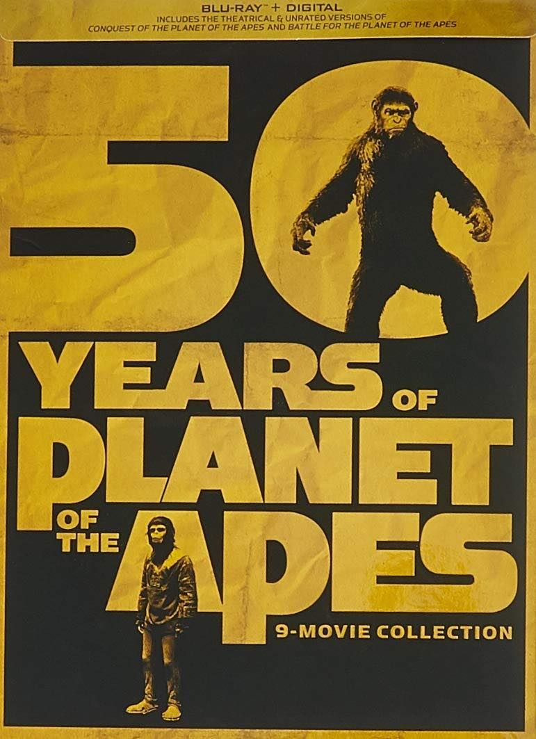 50 years of planet of the apes 9-movie collection review