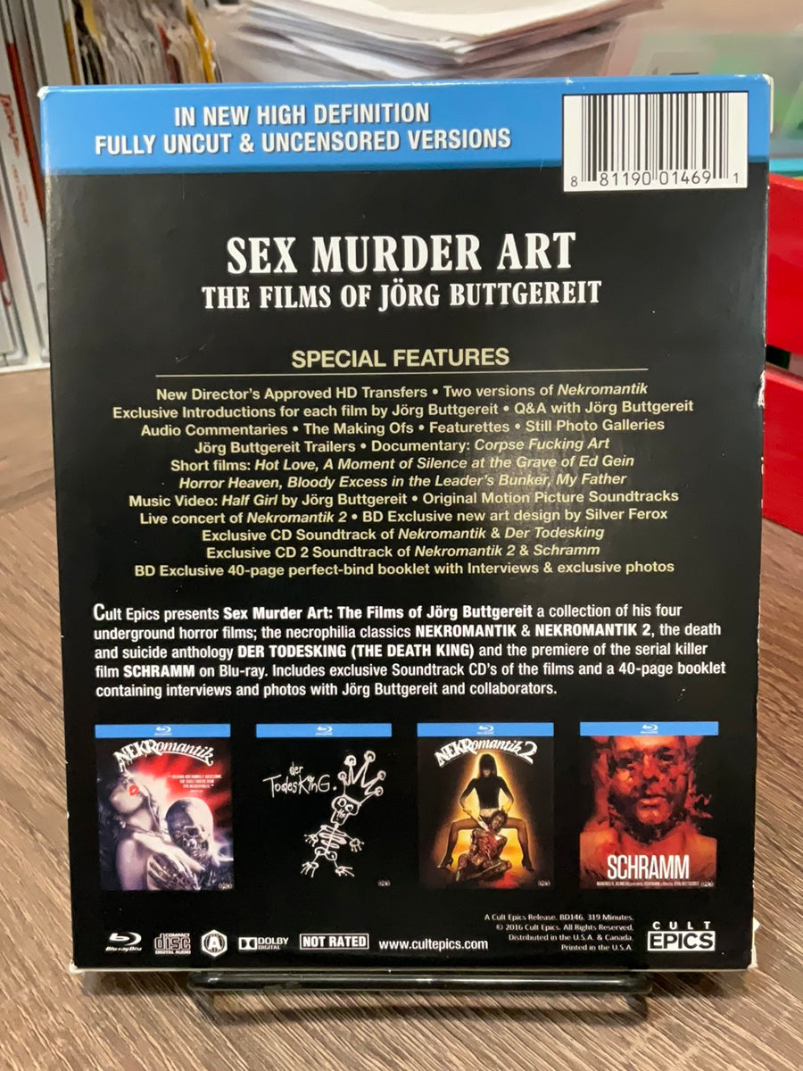 Sex Murder Art: Films of Jörg Buttgereit *See Note* USED – Orbit DVD