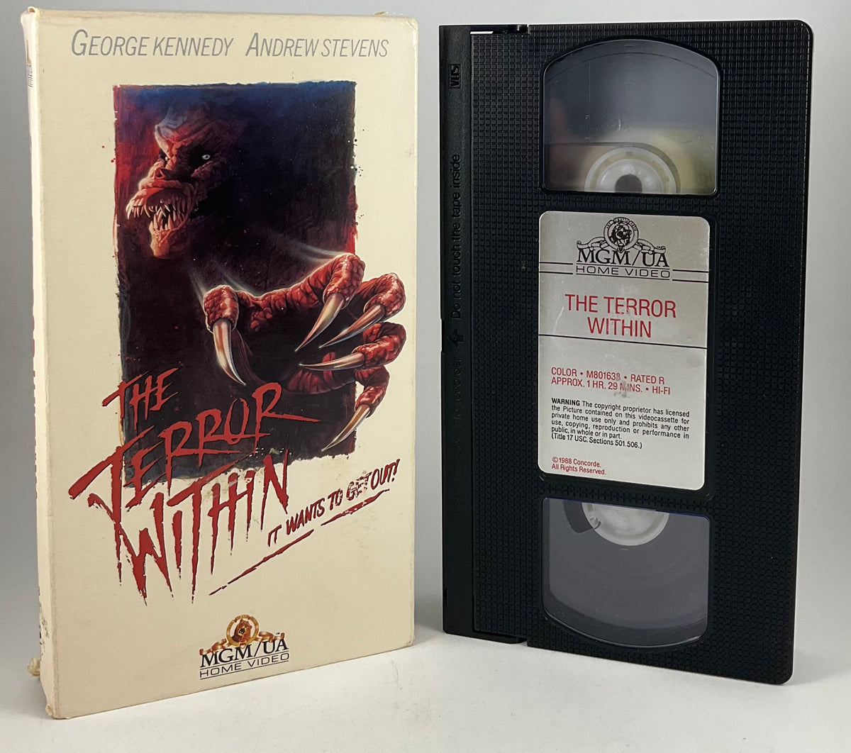 The Terror Within VHS