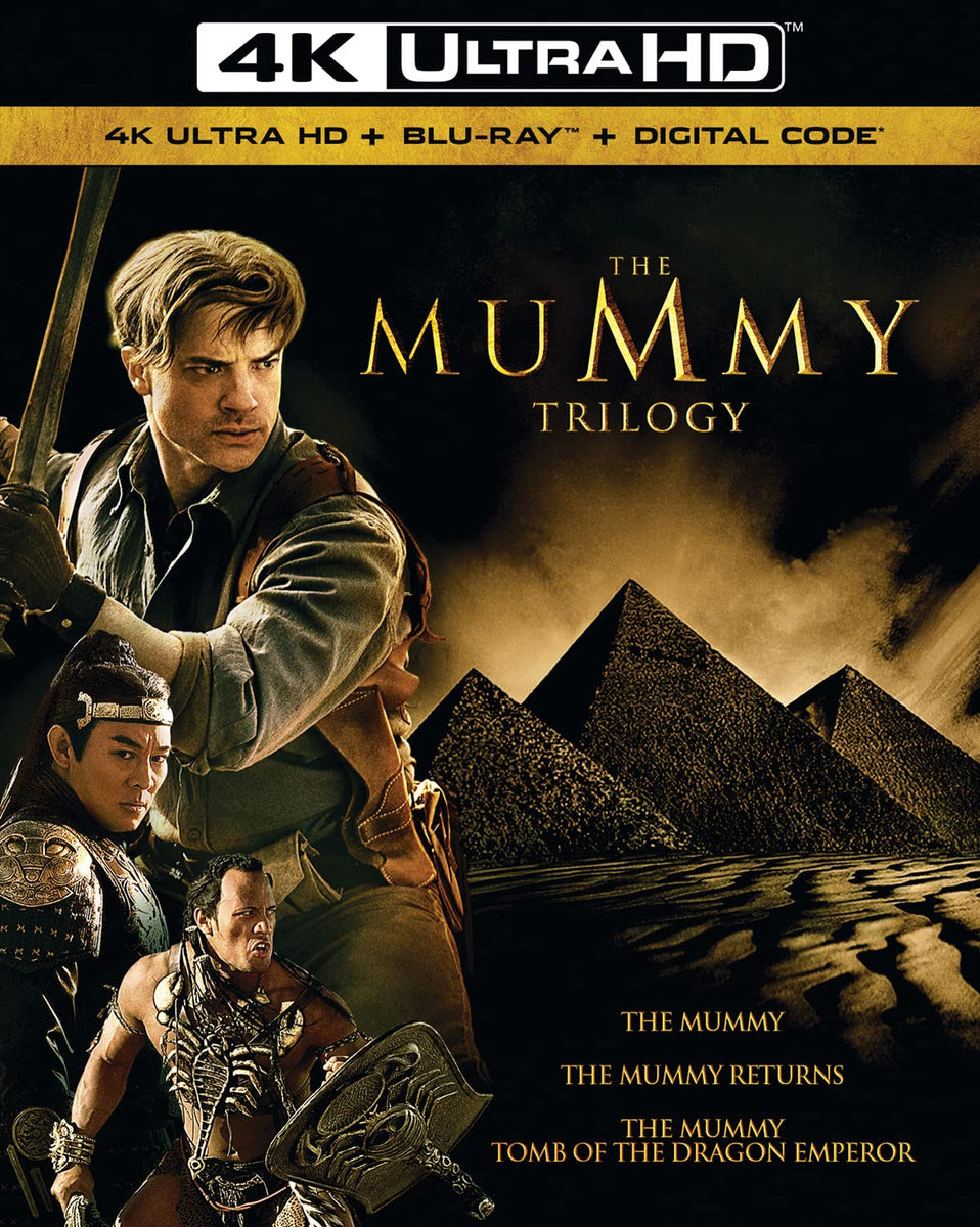 The Mummy Trilogy (4K UHD) w/SLIP