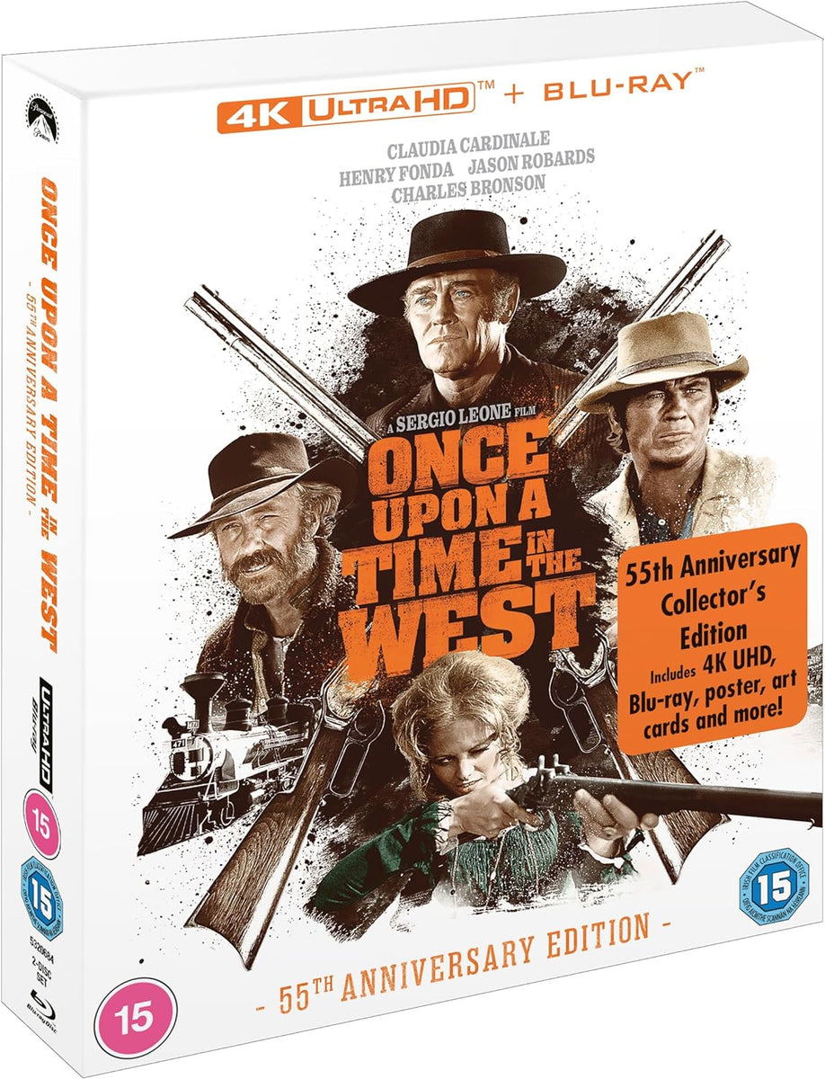 Once Upon a Time in the West (UK 4K UHD Collector's Edition, Region Fr –  Orbit DVD