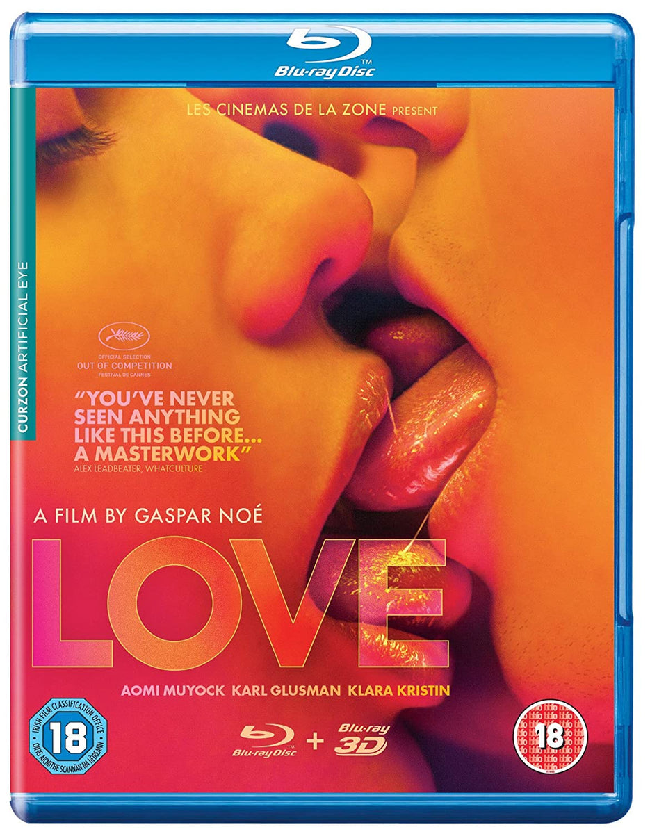 Love (Region B, 3D/2D) – Orbit DVD