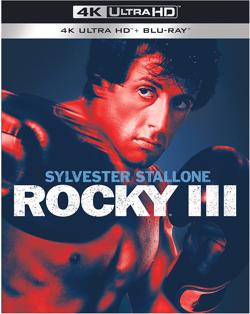 Rocky III (4K UHD, 2 Discs, Region Free/B) W/SLIP – Orbit DVD