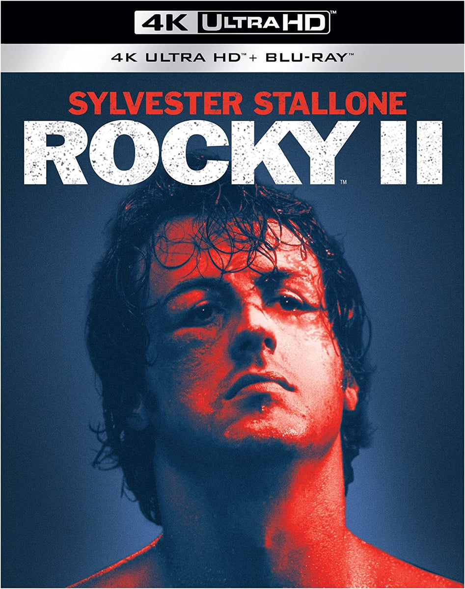 Rocky II (4K UHD, 2 Discs, Region Free/B) w/SLIP – Orbit DVD