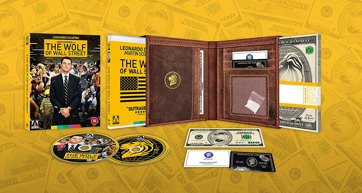 The Wolf Of Wall Street Blu Ray Limited Edition Region B Orbit Dvd 