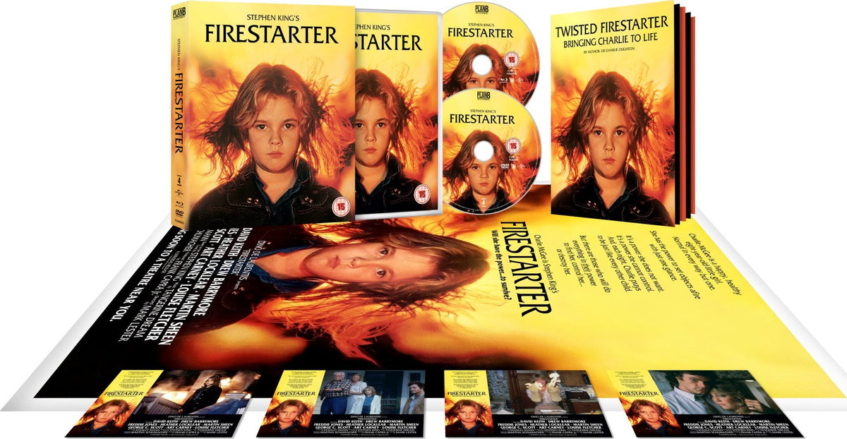 Firestarter Limited Edition Region B w SLIP Orbit DVD