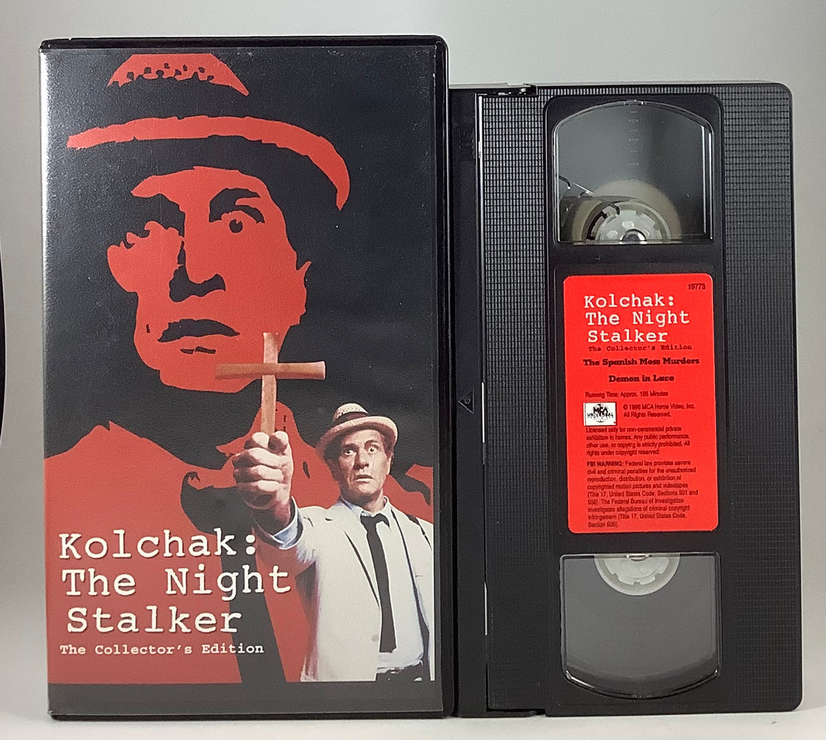 The Night Stalker 3 tape Lot VHS