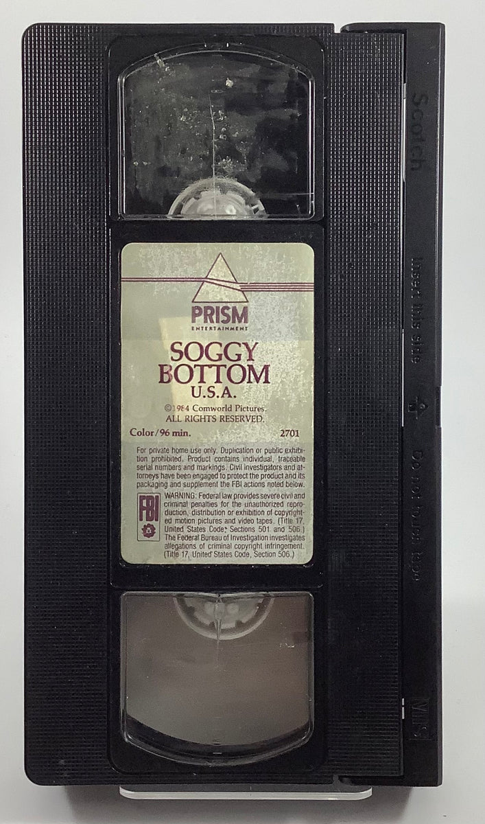 Soggy Bottom Usa Clamshell Vhs Orbit Dvd 