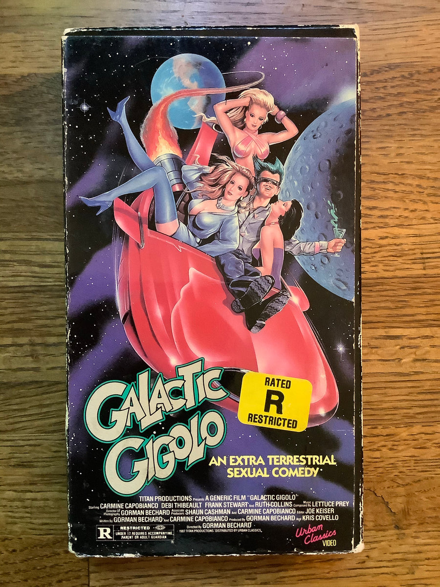 Galactic Gigolo VHS – Orbit DVD