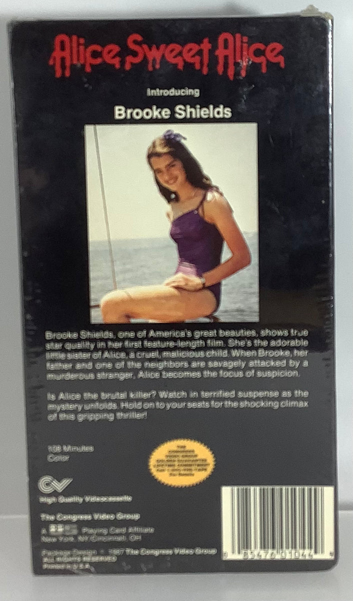Alice, Sweet Alice (Congress Video) SEALED VHS – Orbit DVD
