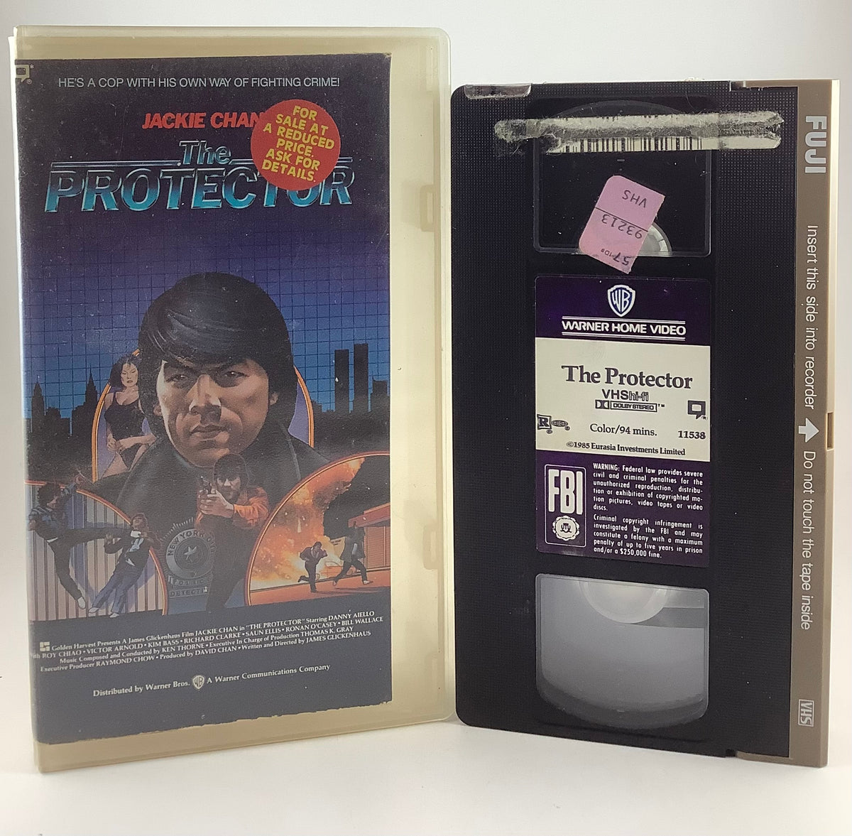 The Protector Cut Box VHS