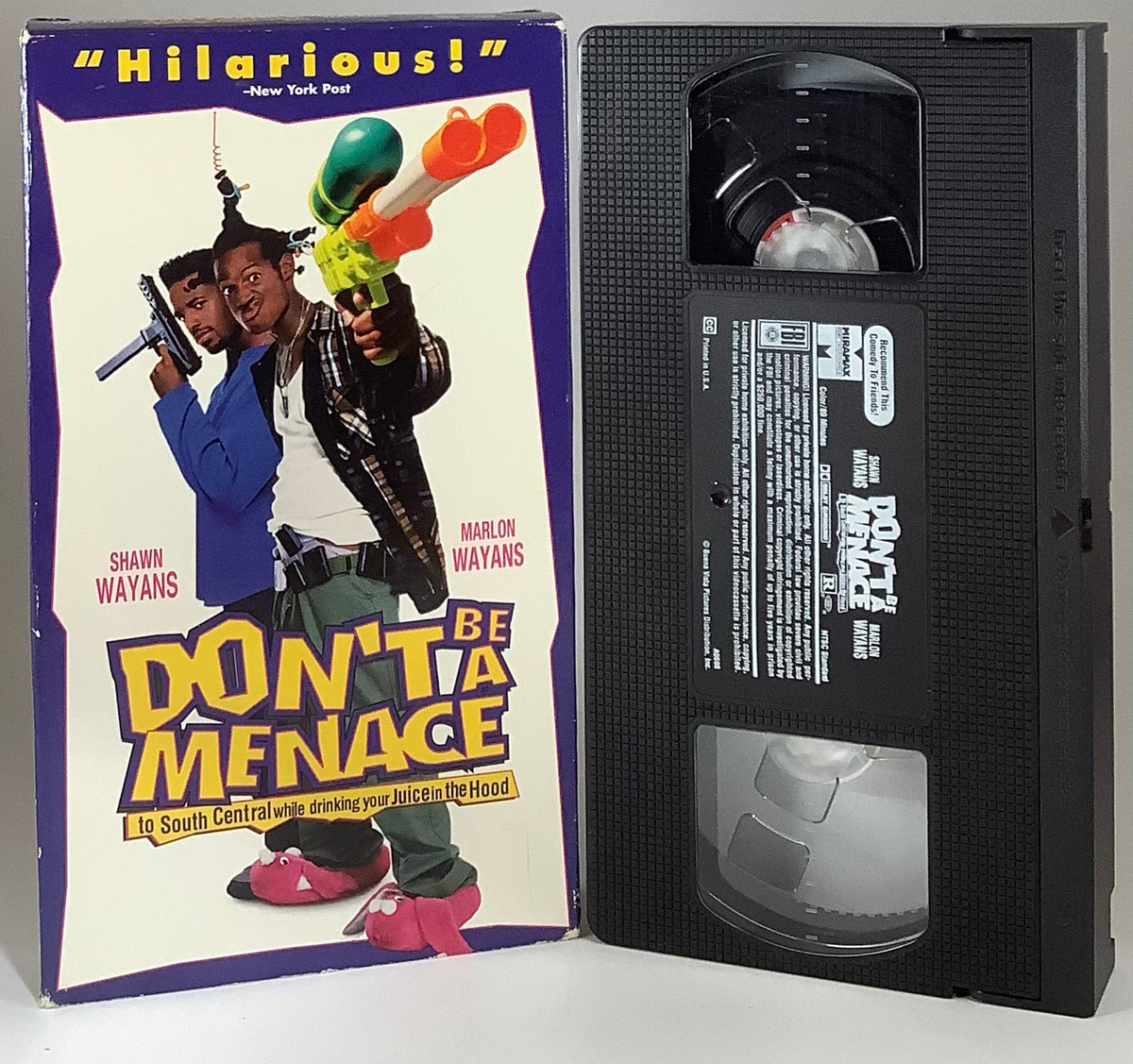 Don't Be a Menace to South Central While Drinking Your Juice in the Hood VHS