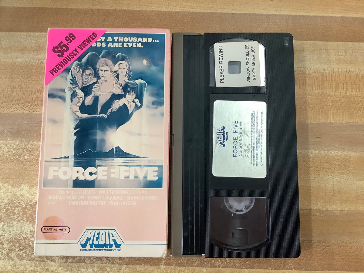 Force Five VHS – Orbit DVD