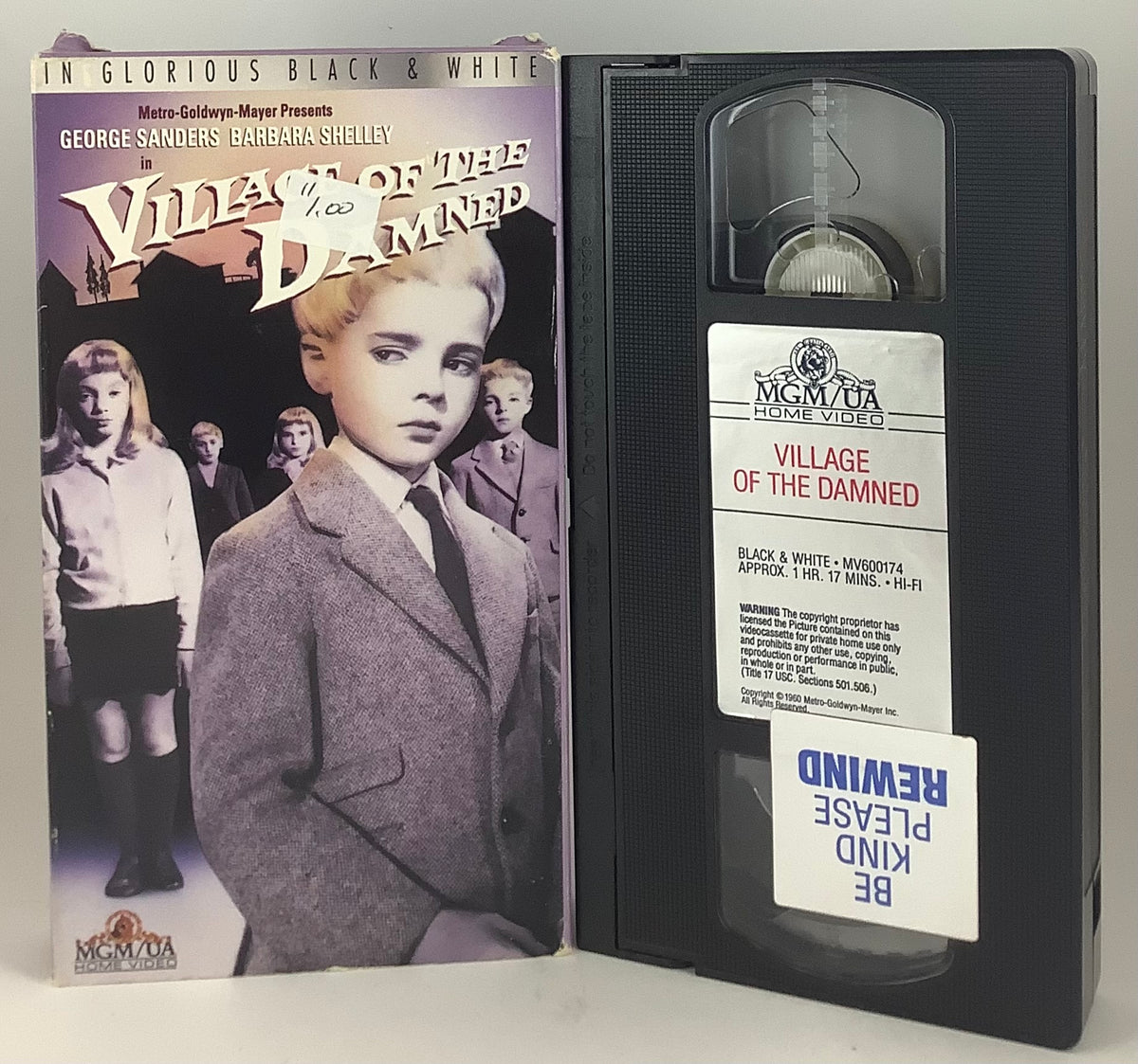 Village of the Damned (MGM/UA) VHS
