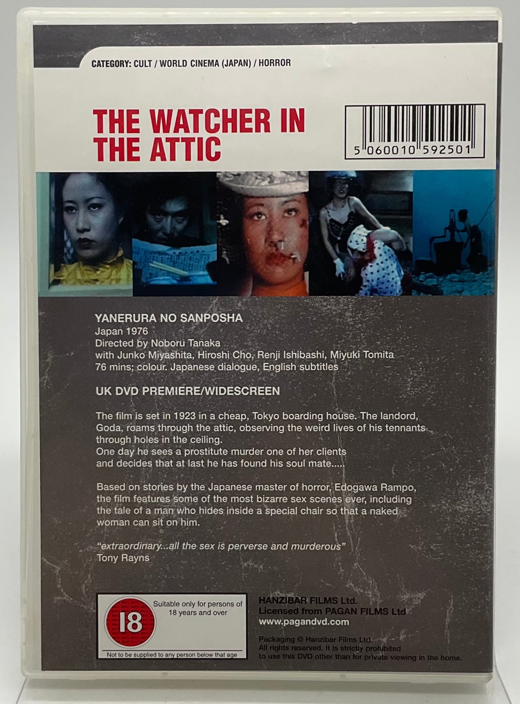 The Watcher in the Attic (Region B) DVD USED – Orbit DVD