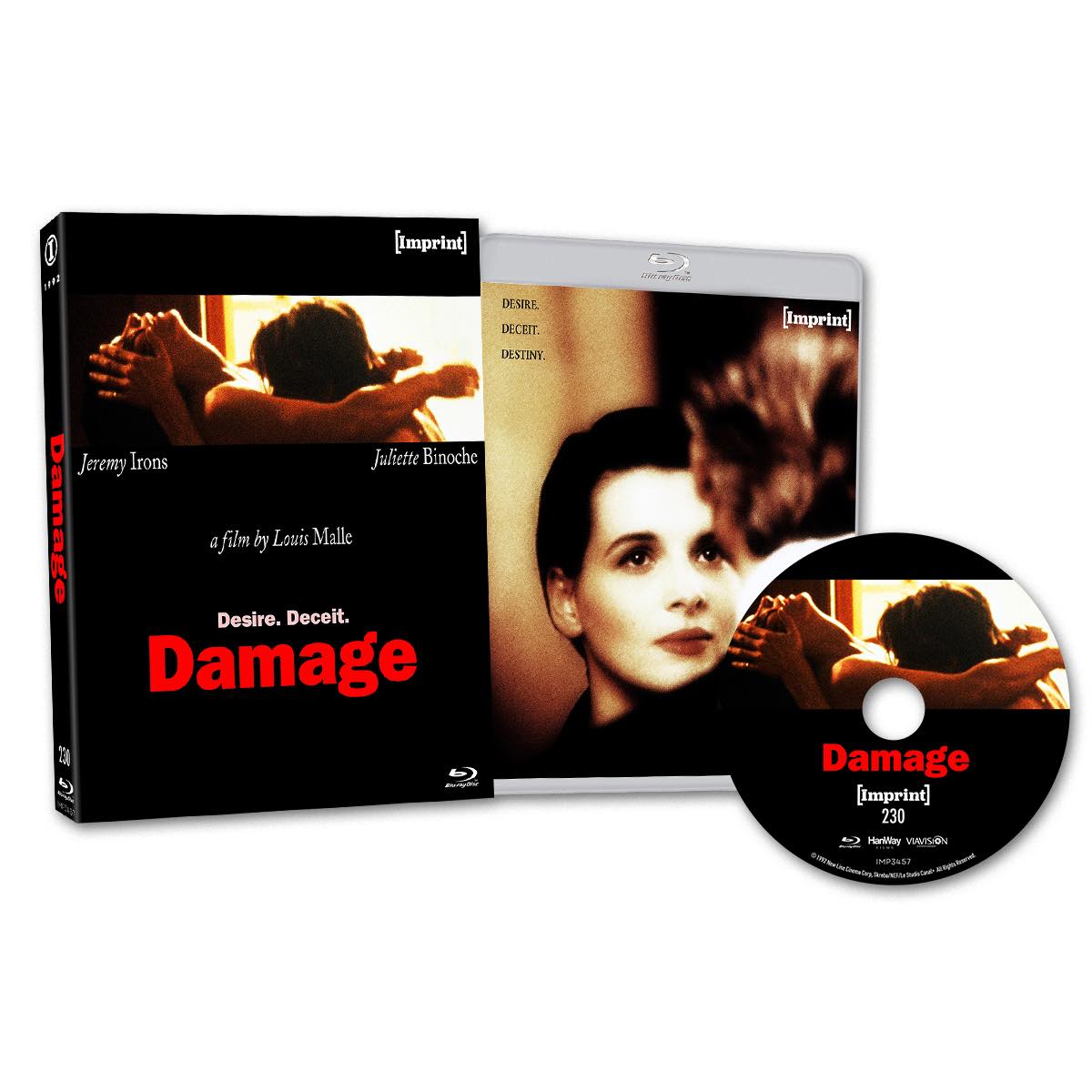 Damage Limited Edition Region Free w SLIP Orbit DVD