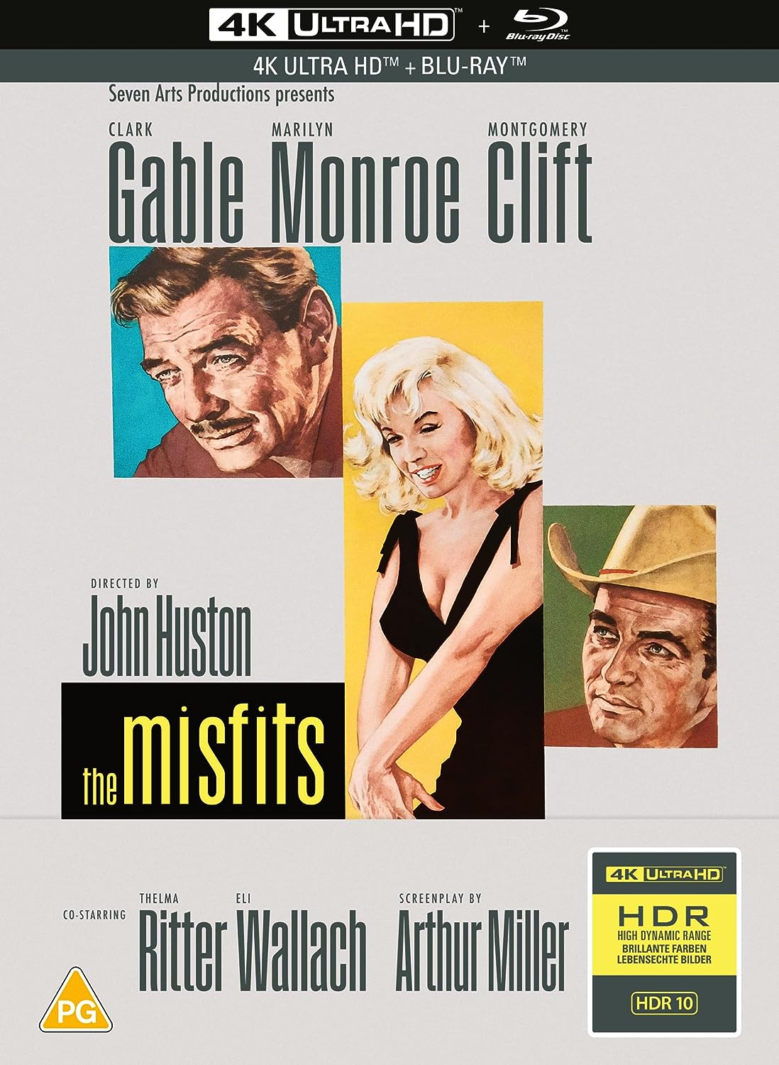 The Misfits (4K UHD, Limited Edition Mediabook, Region Free/B