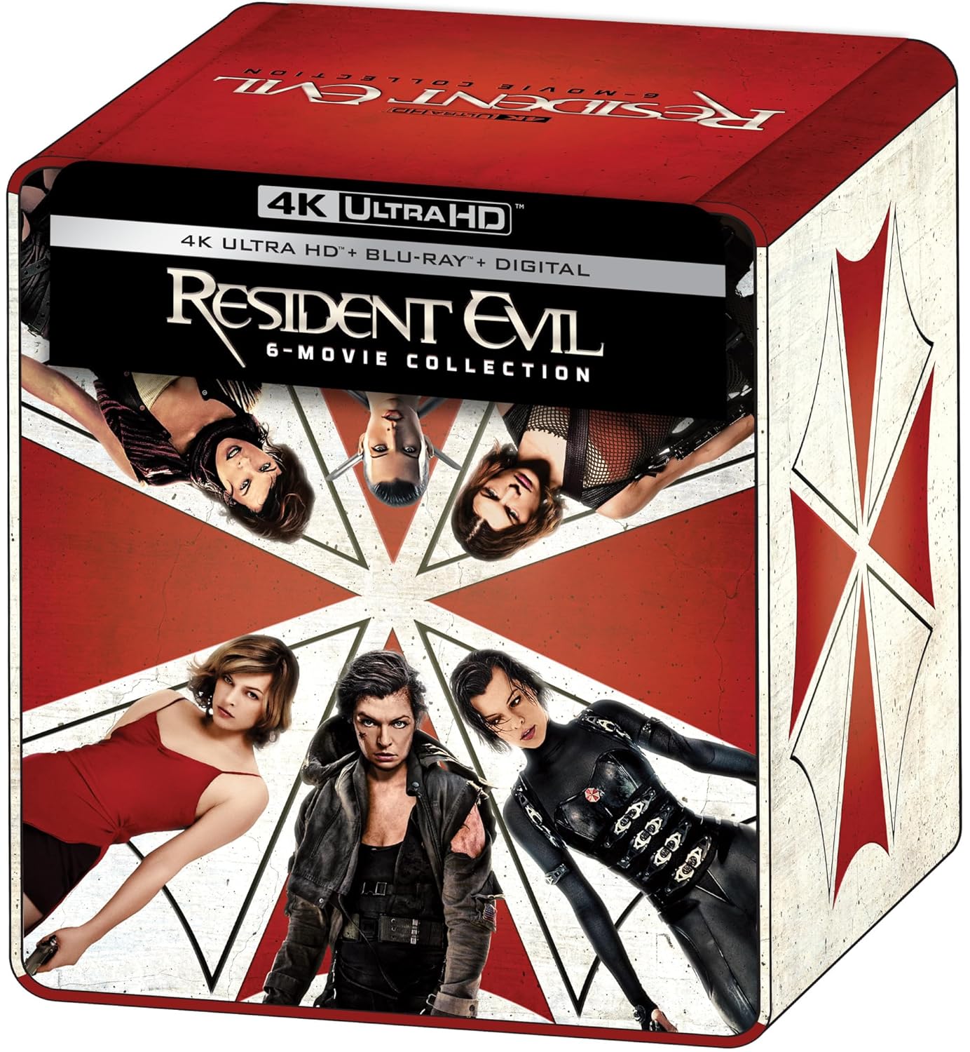 Resident Evil: 6-Movie Collection (4K UHD, Limited Steelbook Box