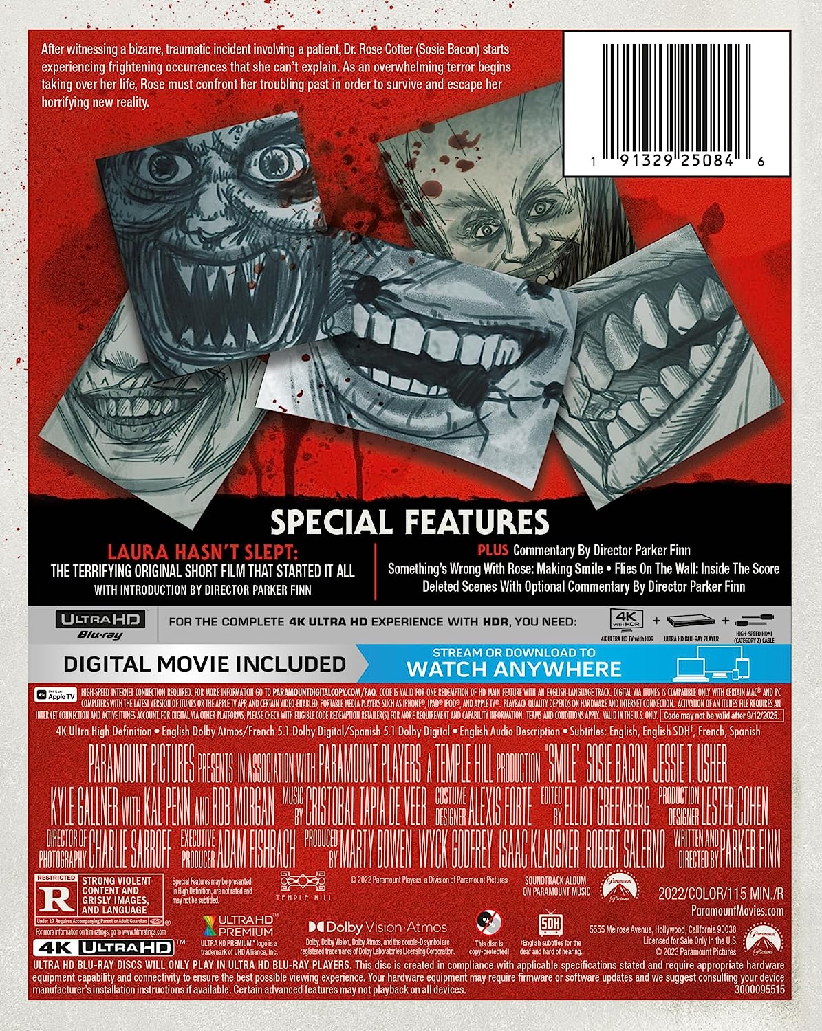 Scream 1, 2, 3, 5 (2022), IV (6) 4K SteelBook LOT (UHD Blu-ray Digital)  OOP