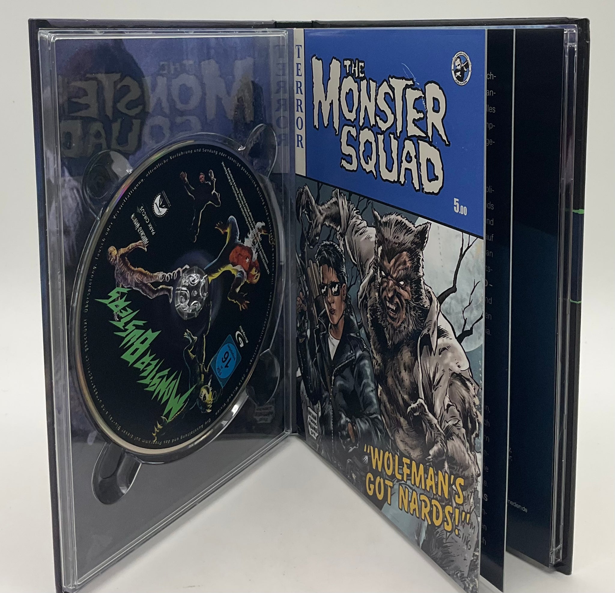 The Monster Squad (AKA Monster Busters, Region B, Mediabook) USED – Orbit  DVD