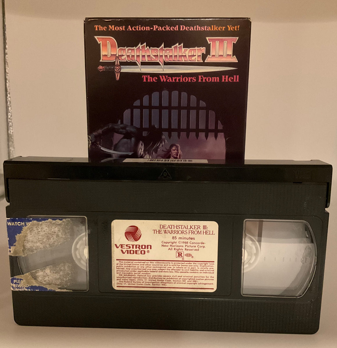 Deathstalker III: The Warriors From Hell VHS – Orbit DVD