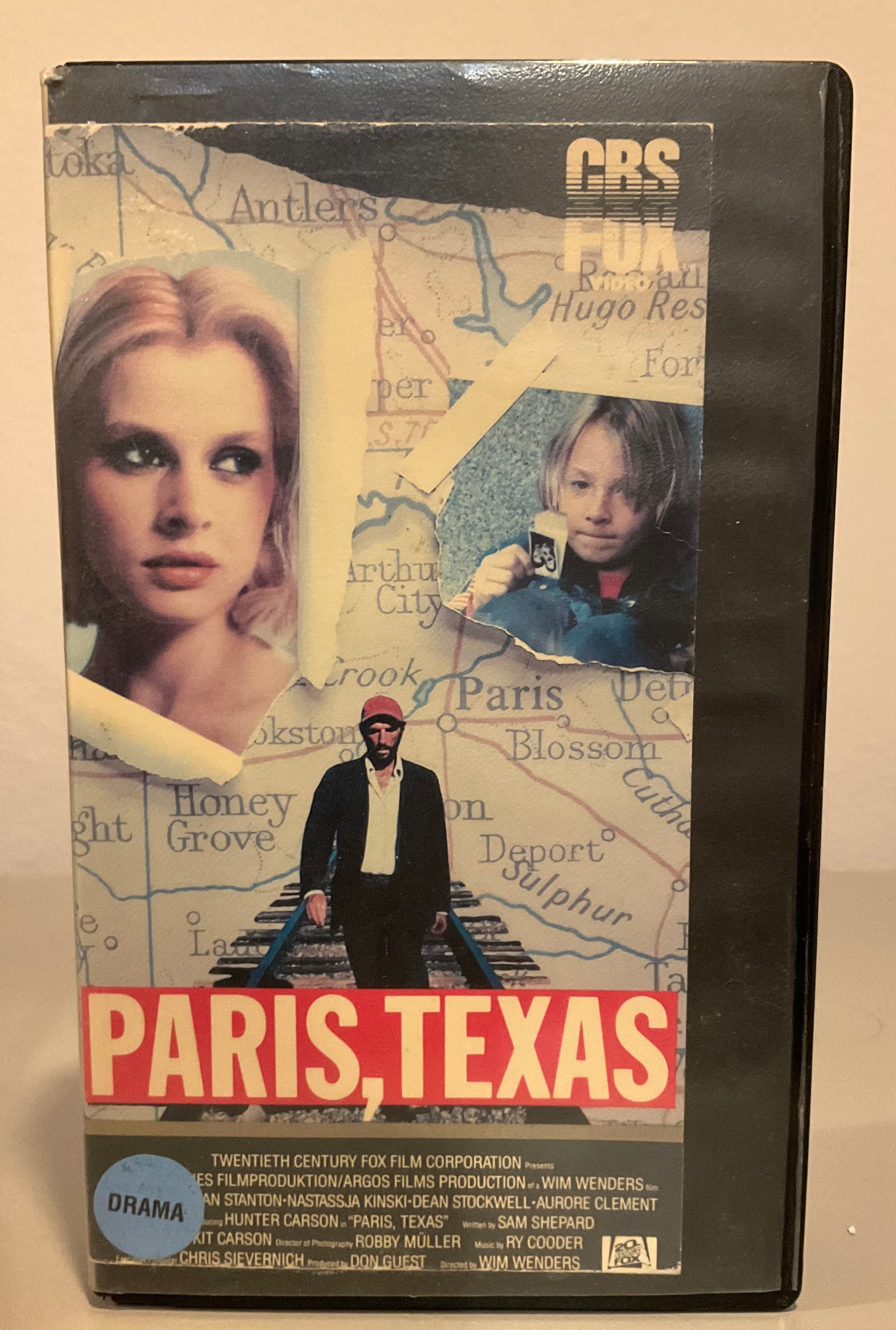 Paris, Texas (Cut Box/ Clamshell) VHS