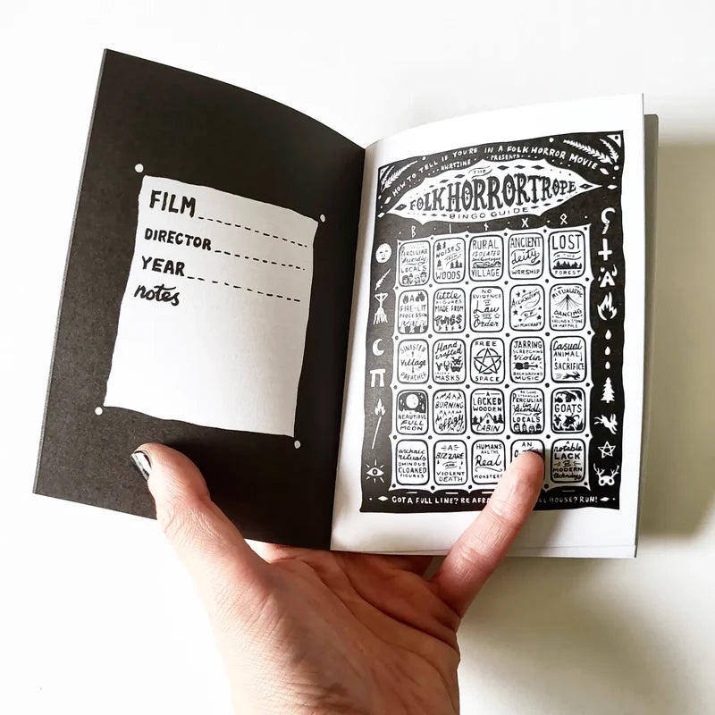 Hwæt Folk Horror Bingo Booklet & Pencil – Orbit DVD