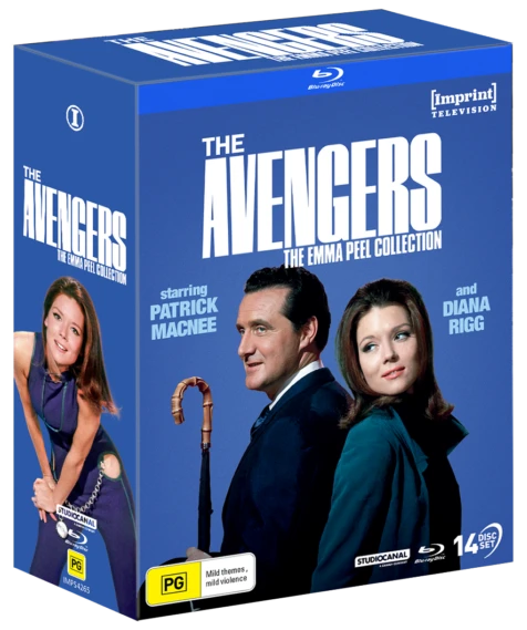 The Avengers: The Emma Peel Collection (Standard Edition, Region Free ...