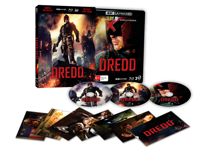 PRE-ORDER - Dredd (4K UHD/Blu-Ray, Limited Edition w/Lenticular 
