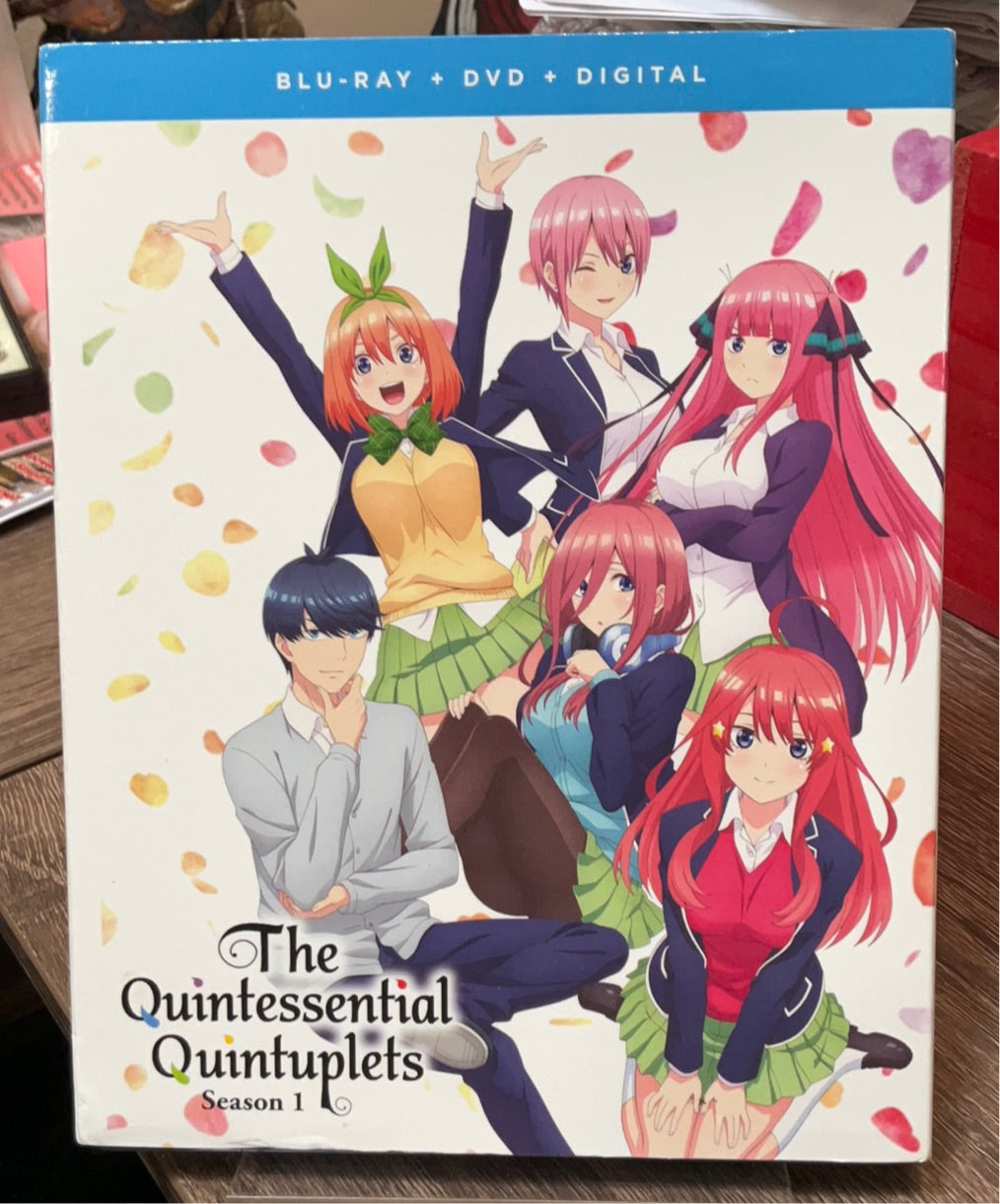 The Quintessential Quintuplets: Season 1 Blu-ray (Blu-ray + DVD + Digital  HD)