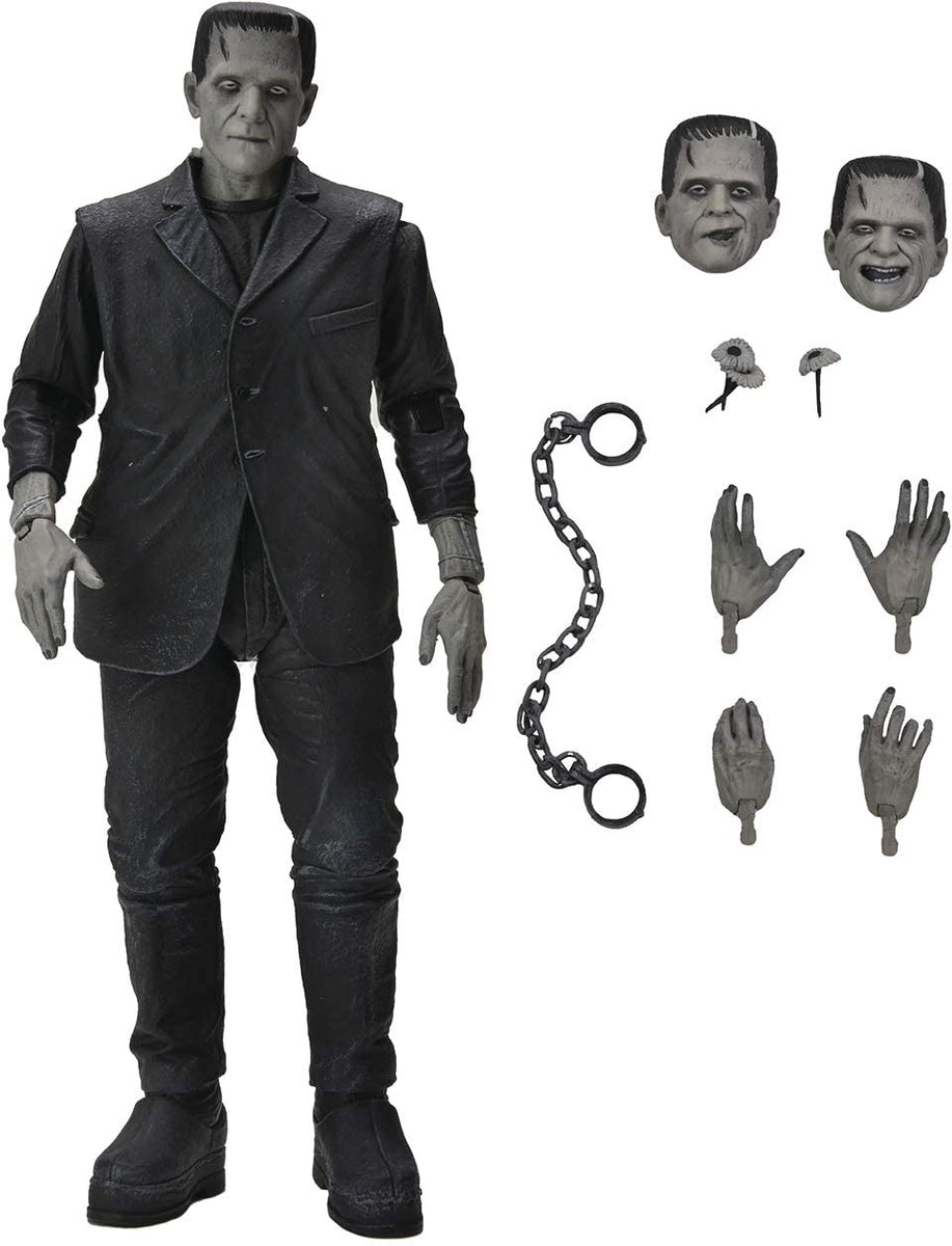 7” Scale Action Figure – Ultimate Frankenstein’s Monster (B&W) – Orbit DVD