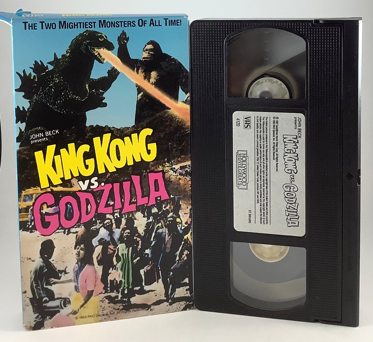 King Kong vs. Godzilla VHS – Orbit DVD