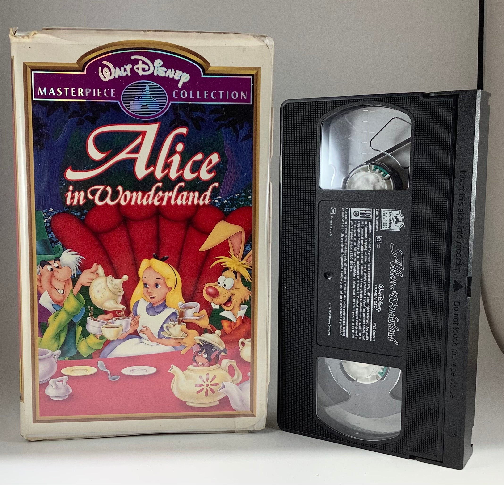 Alice in Wonderland (Clamshell) VHS – Orbit DVD