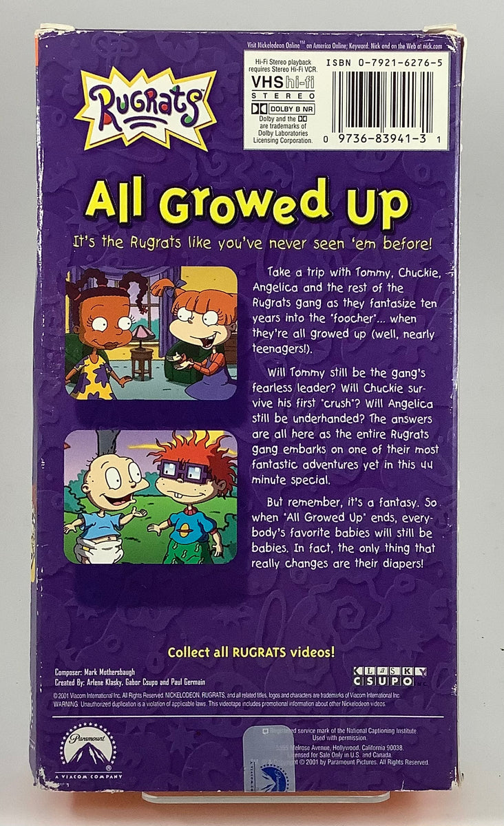 Rugrats All Growed Up VHS – Orbit DVD