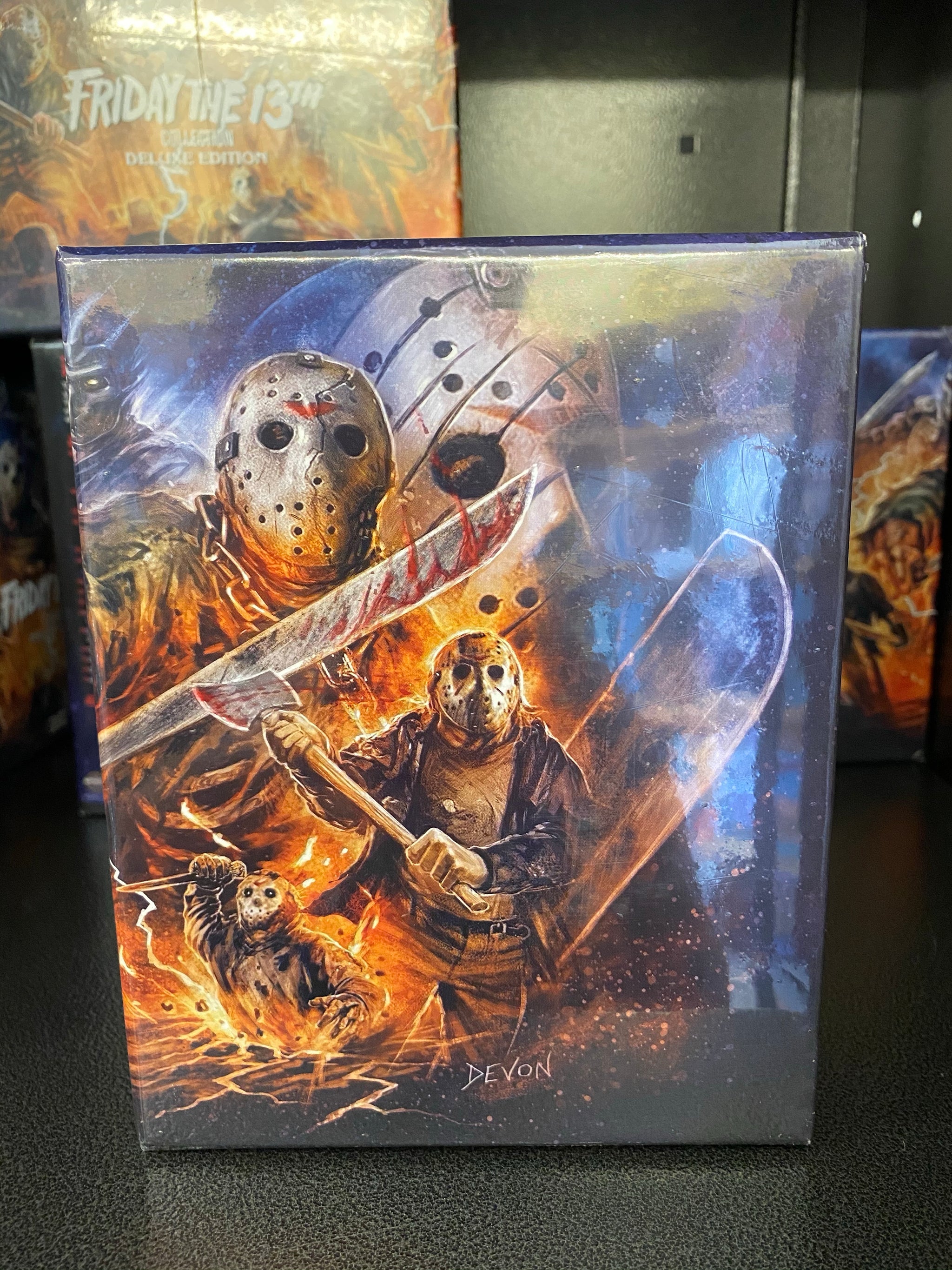 Friday the 13th Collection(Blu-ray,Deluxe Edition)Collector Giftbox-NEW-Free store S&H