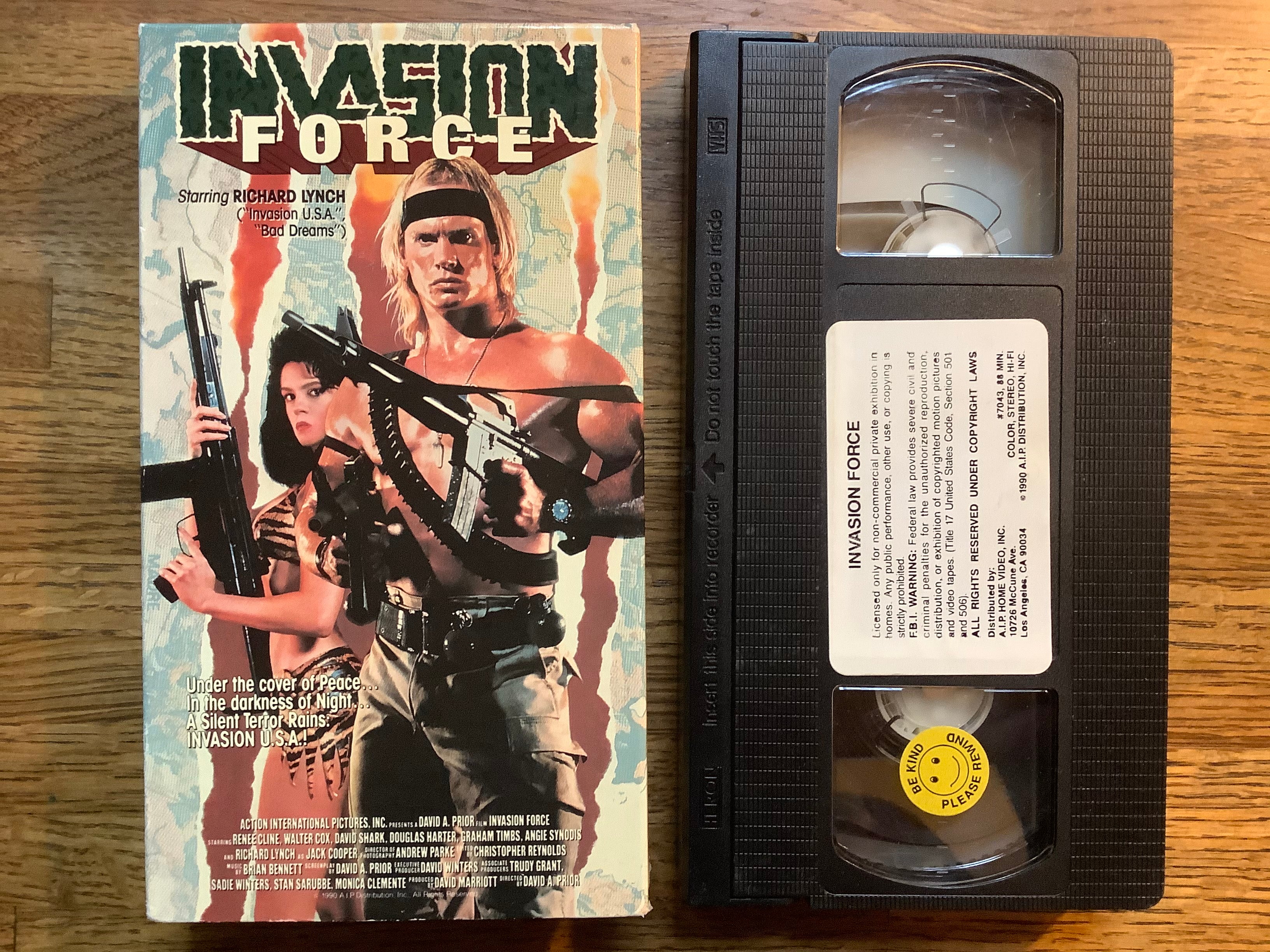 Invasion Force VHS (AIP) – Orbit DVD