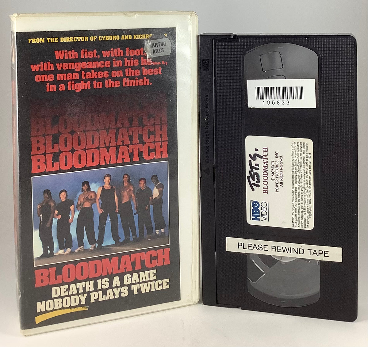 Bloodmatch Cut box VHS – Orbit DVD