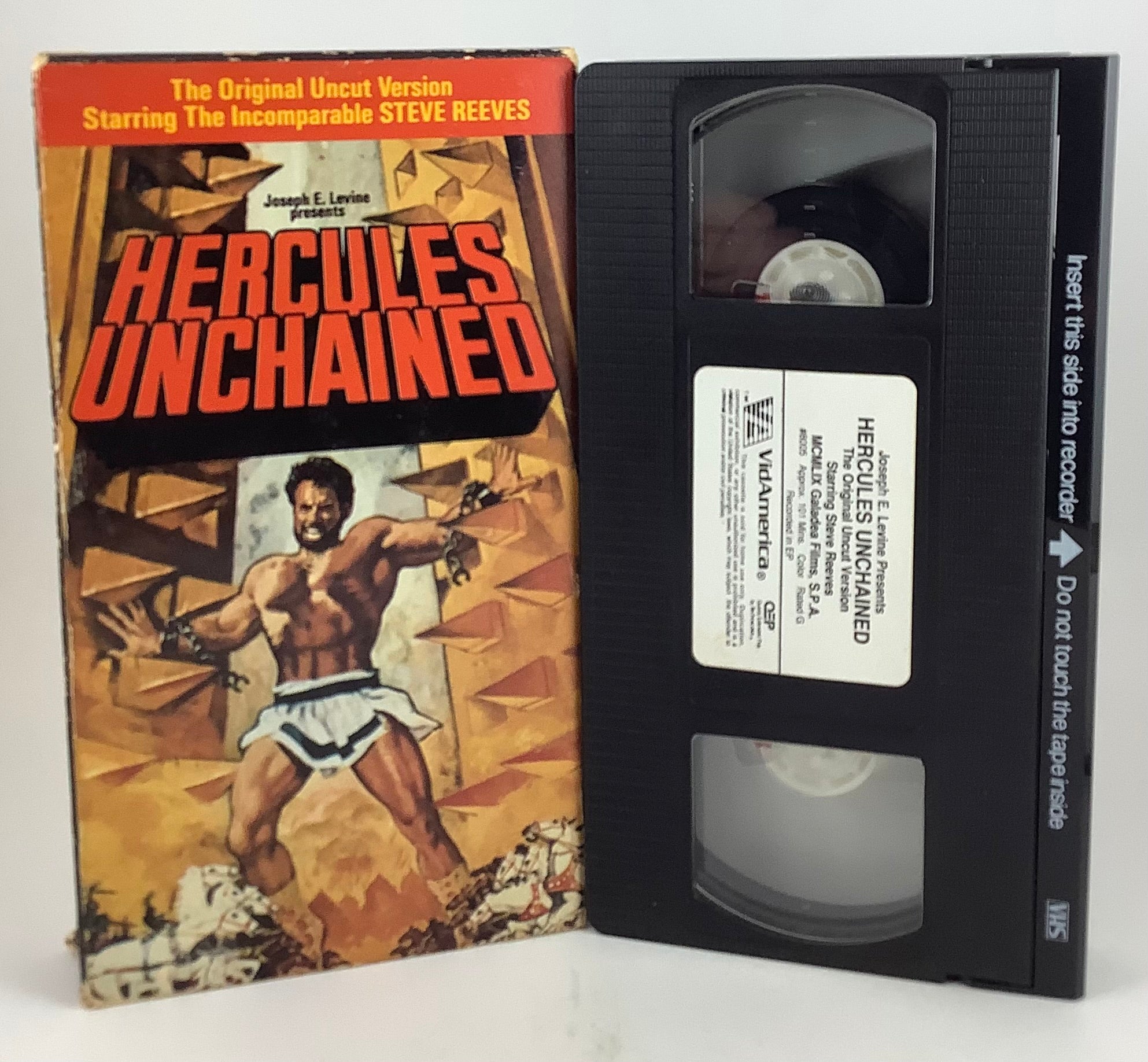 Hercules Unchained VHS