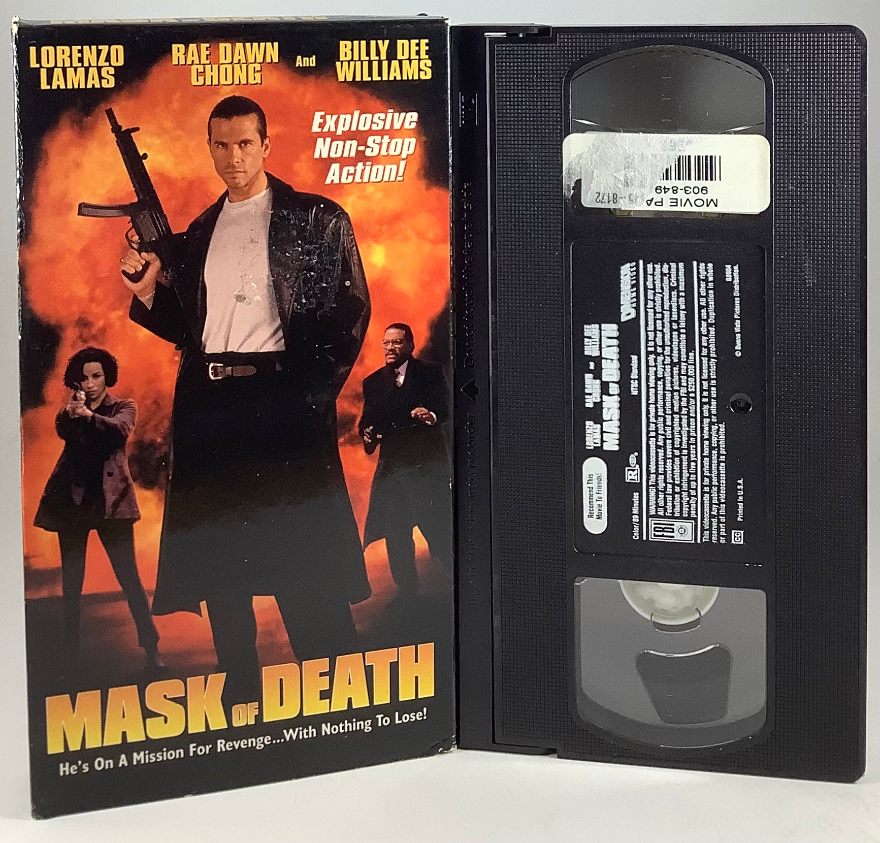 Mask of Death VHS – Orbit DVD