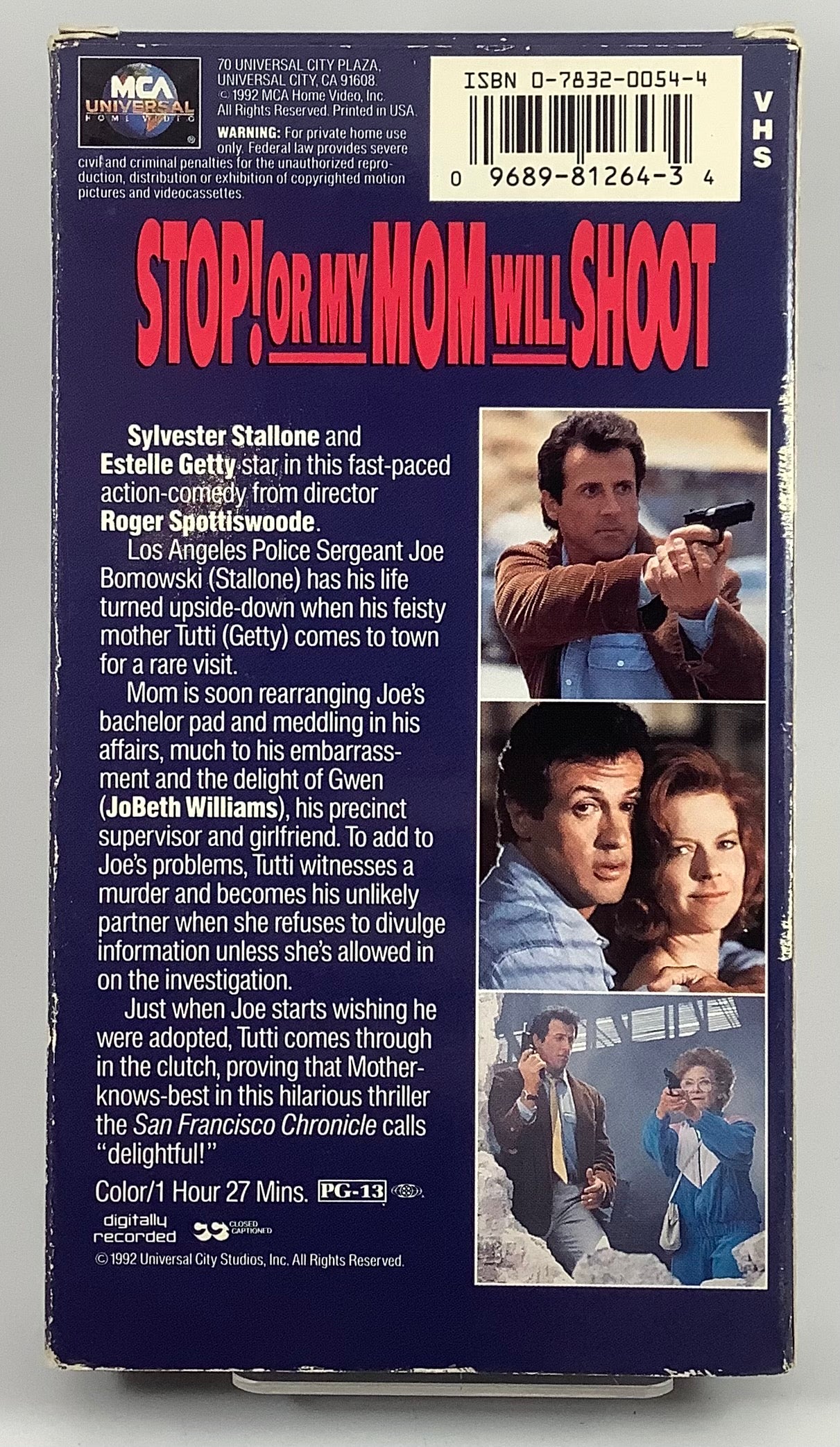 Stop! Or My Mom Will Shoot VHS – Orbit DVD