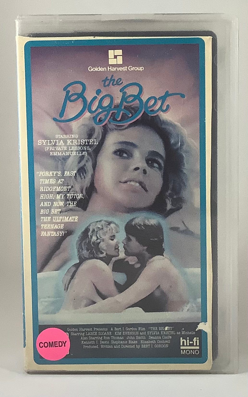 The Big Bet VHS – Orbit DVD