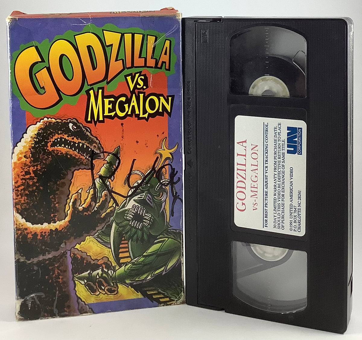 Godzilla vs. Megalon (UAV) VHS – Orbit DVD