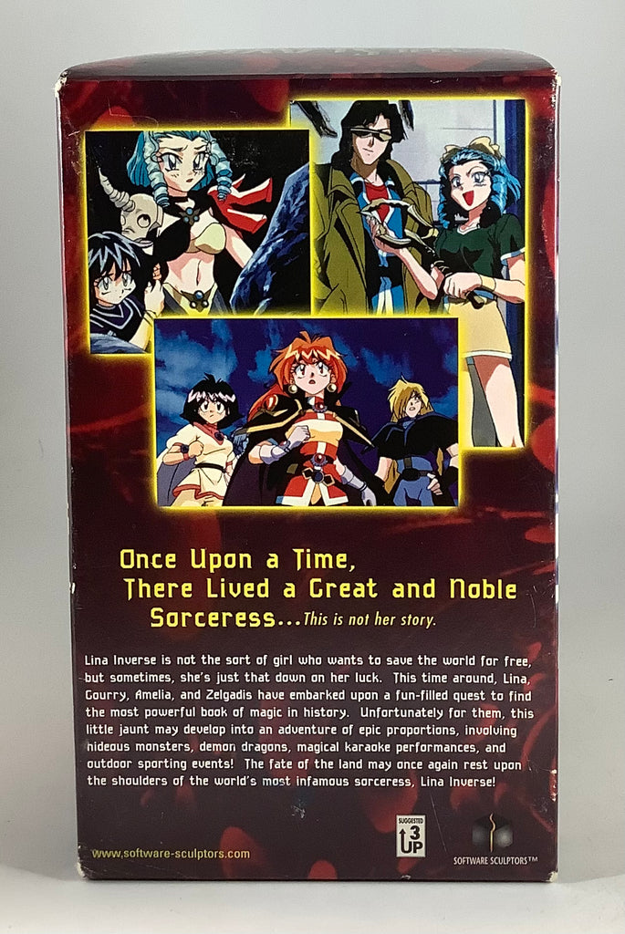 Slayers Try Box 3 Third Season 5 Discs DVD New Sealed (Sleeveless Open) R2