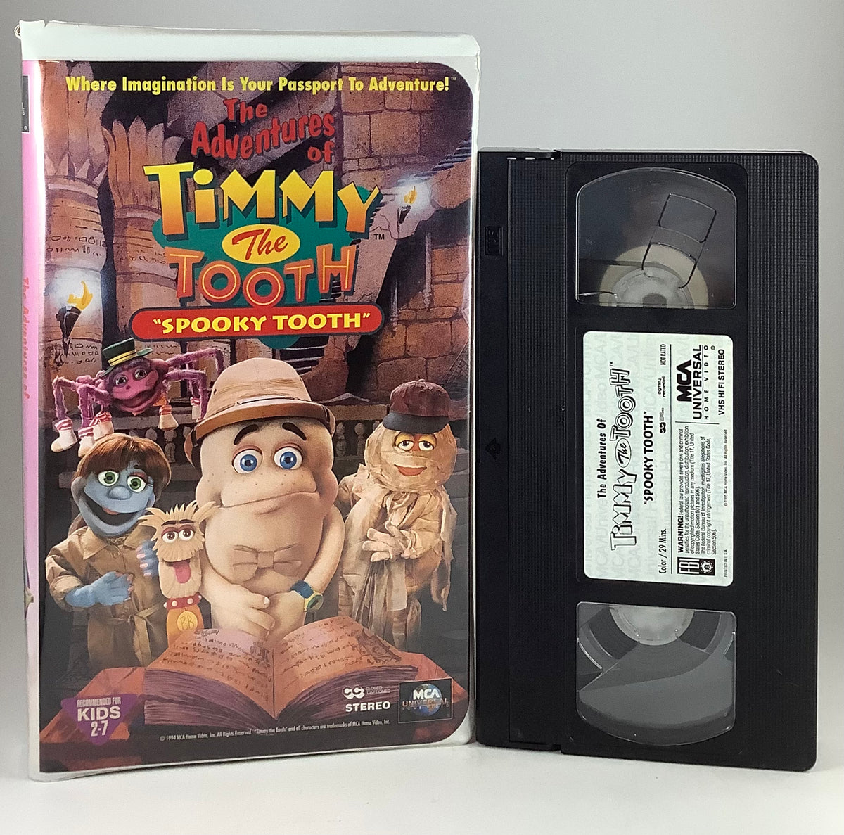 The Adventures of Timmy the Tooth: Spooky Tooth Clamshell VHS – Orbit DVD