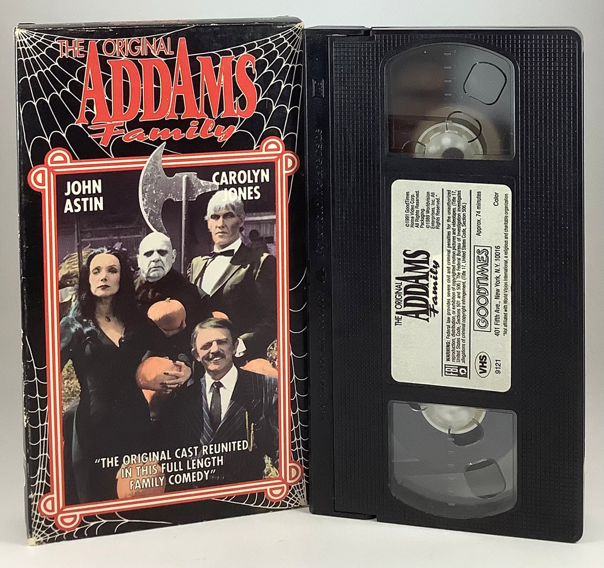 The Original Addams Family VHS – Orbit DVD