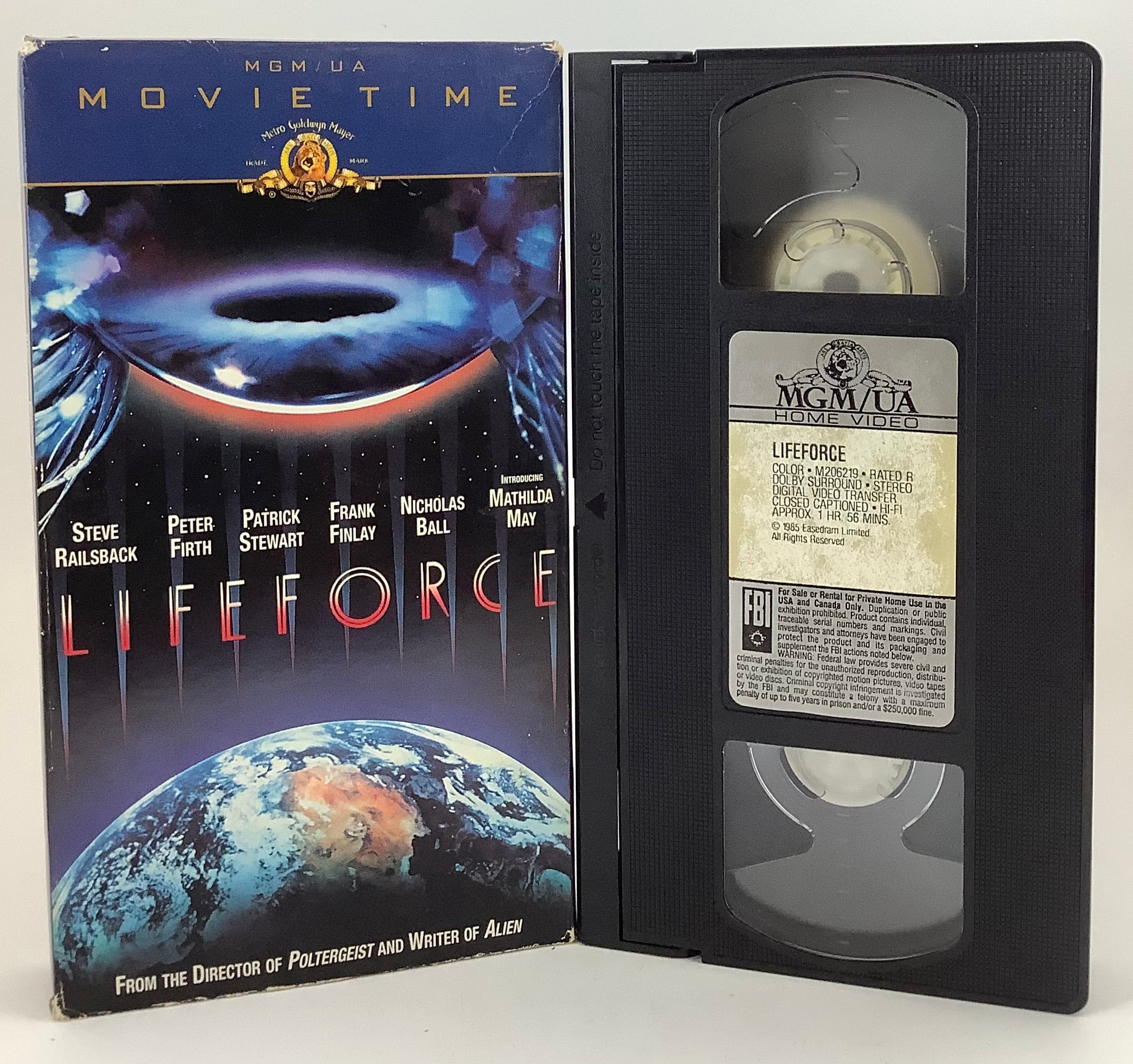 Lifeforce (MGM/UA) VHS